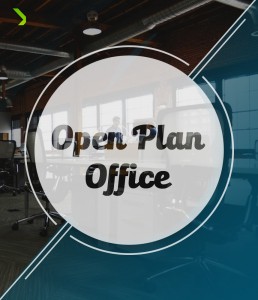 open plan office