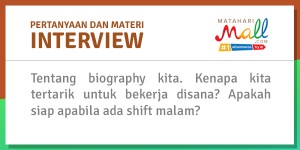 interview mataharimall.com
