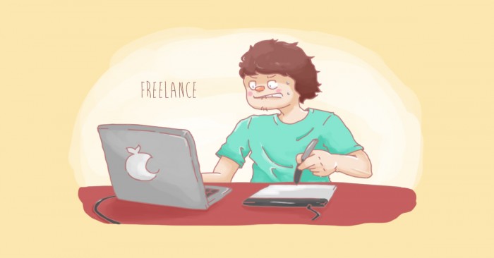 bekerja freelance